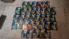 Mixed lot of 40 Star Wars Power of the Force figures!!!! Boba Fett Darth Vader