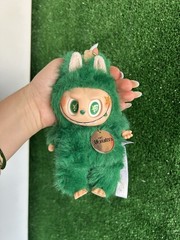 Luxury Green Monster Keychain Plush – Designer Style Collectible Toy Pop