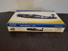 F6F-5 Hellcat Weekend Edition Plane 1:72 EDUARD Military Model Kit NEW Unbuilt