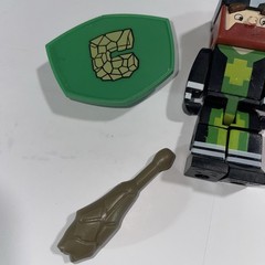 K50 Tube Heroes Action Figures Lot of 2 & Accessories Jazwares 2015 Sword Shield