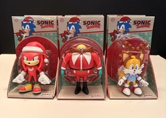Jakks Pacific 2023 2.5 Inch Sonic the Hedgehog Christmas Set COMPLETE