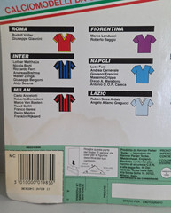 1989 Giuseppe Bergomi Forza Campioni! Italian Kenner Inter SLU Sealed World Cup