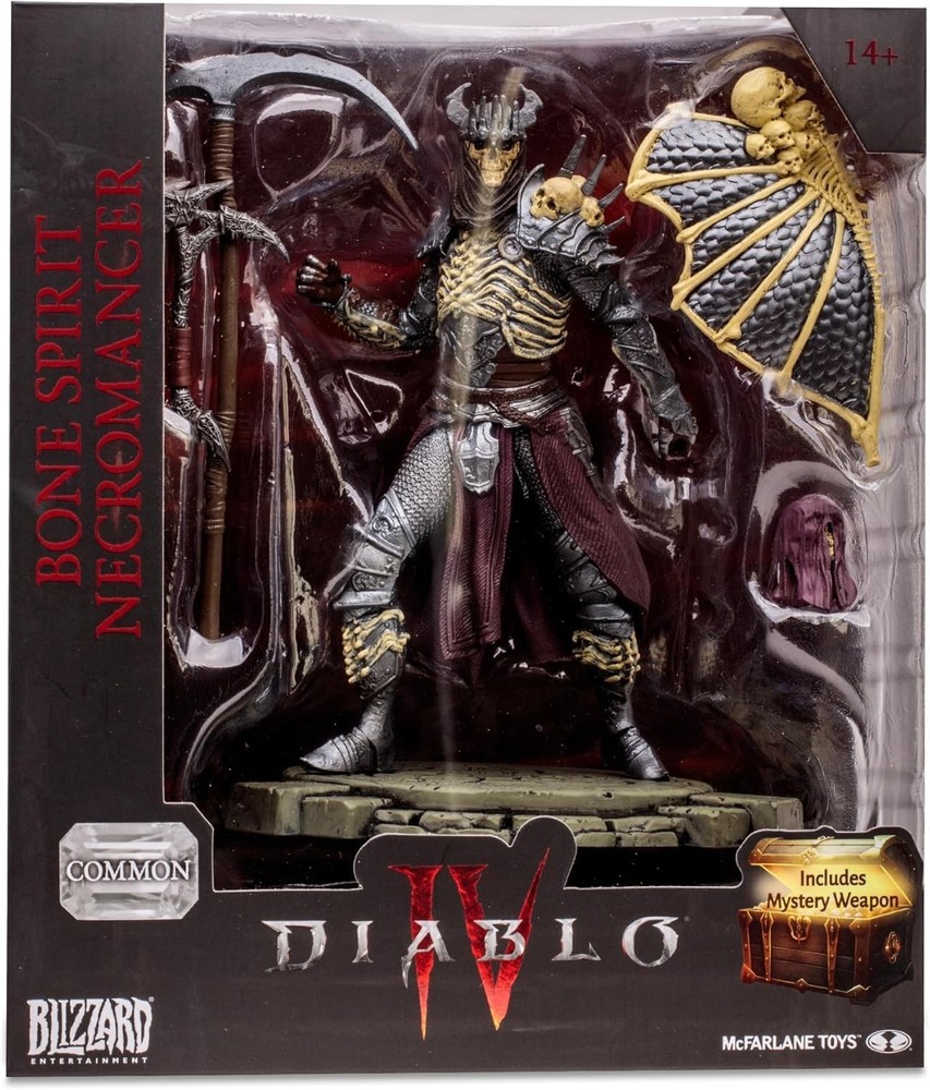 Bone Spirit Necromancer: Common (Diablo IV) 1:12 Posed Figure