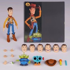 Revoltech Toy Story Woody Ver 2.0 Articulated Action Figure Collectible Gift