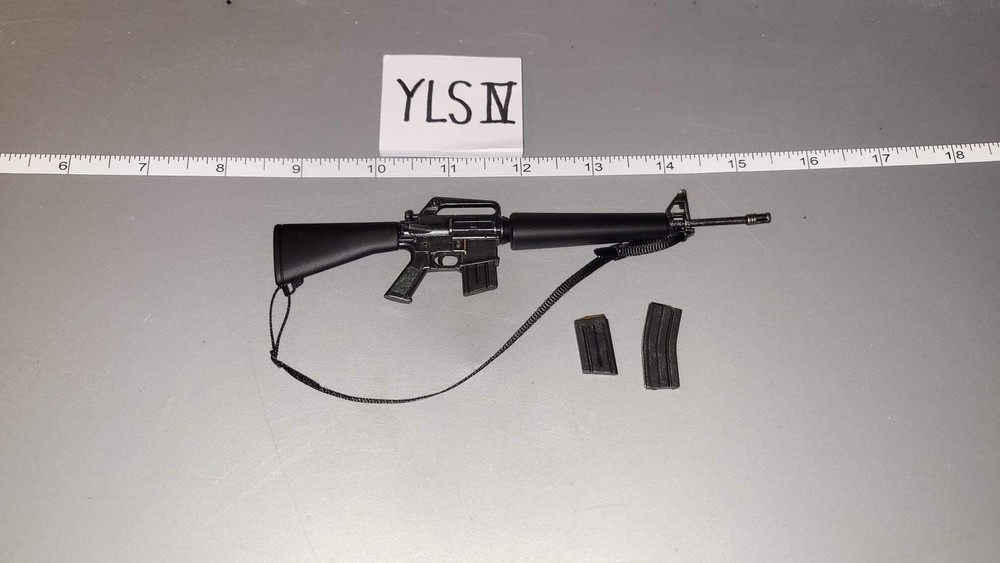 1/6 Scale Vietnam US M-16 Rifle #15 – Missing in Action Kaustic Plastic Colonel