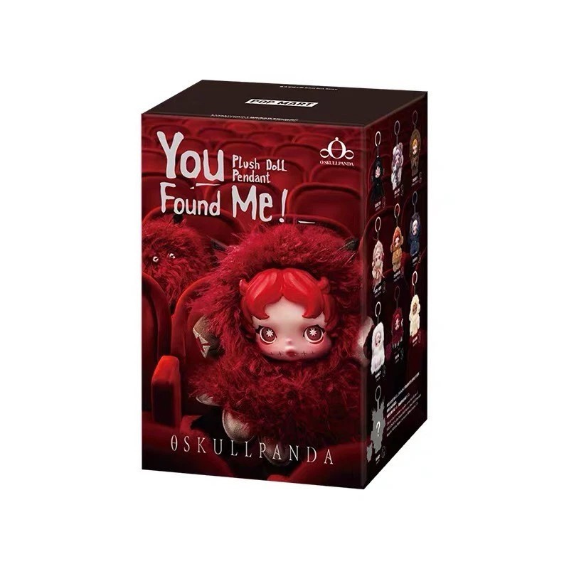 Skullpanda You Found Me! Plush Doll Pendant a new blind box Random