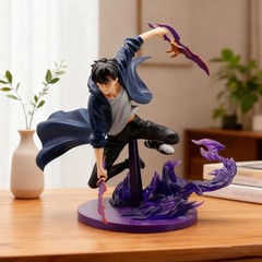 Solo Leveling Sung Jin-woo Figure Anime Collectible Display Model Gift
