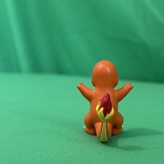 CHARMANDER TOMY Pokemon Figure Vintage Original