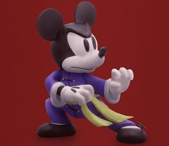 HEROCROSS Disney Master Mickey Chinese Kungfu Series Blind Box Confirmed Figures
