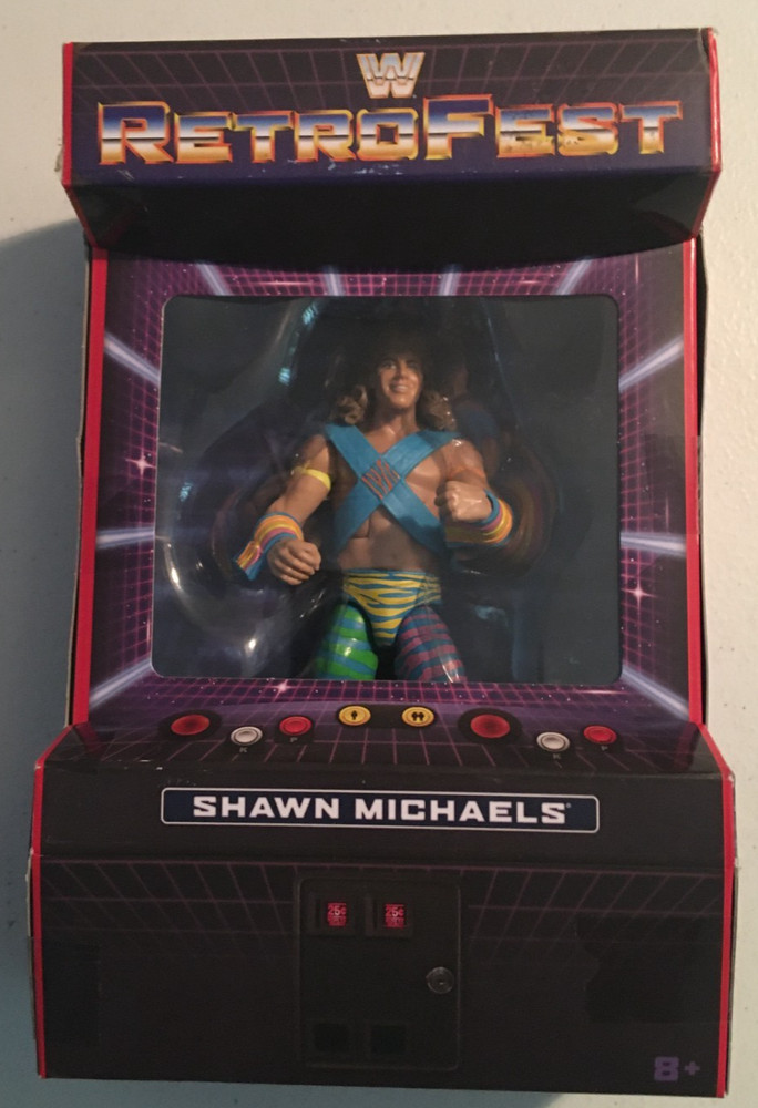 2017 WWE RetroFest Elite Collection GameStop Exclusive SHAWN MICHAELS Rockers