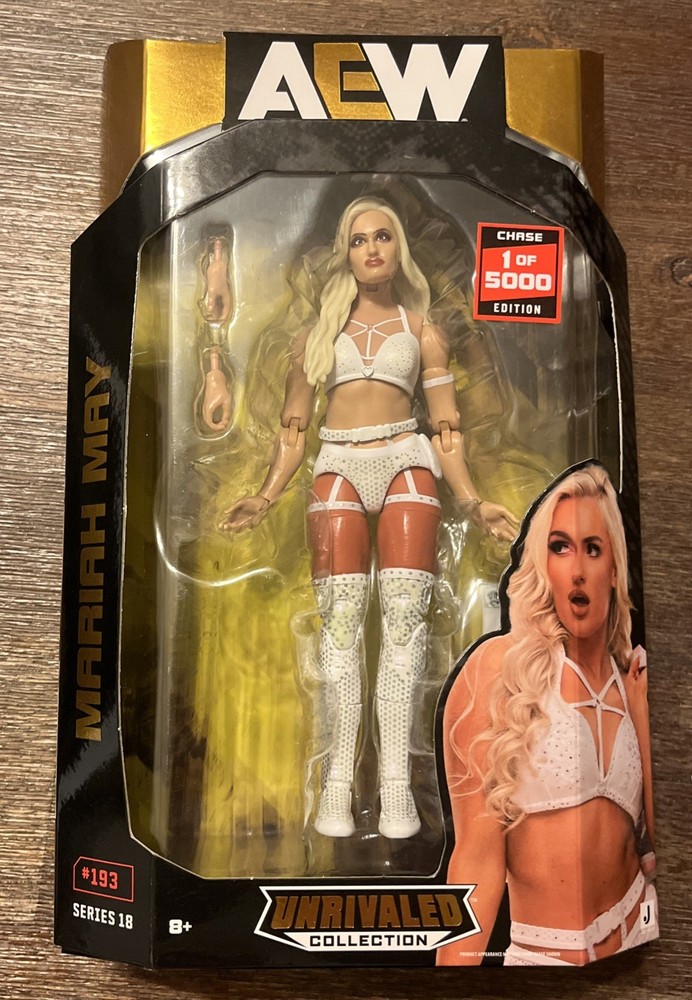 AEW Unrivaled MARIAH MAY Series 18 #193 Chase 1 of 5000 Limited Edition Figure