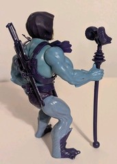Vintage MOTU Skeletor 1981 Taiwan Half Boot Peach Cheeks Purple Trunks Complete