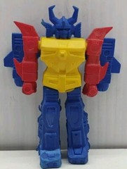 Robot Keishi Gomme Retro 7.5cm Figure Rubber Build Used Multicoloured READ