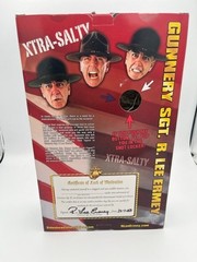 Vtg Gunnery Sgt R Lee Ermey 12” Motivational Talking Figure Signed NIB