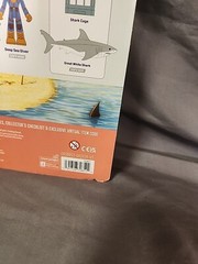 Roblox DevSeries SHARK BITE 2: SHARK CAGE Figure Set W/Exclusive Virtual Code