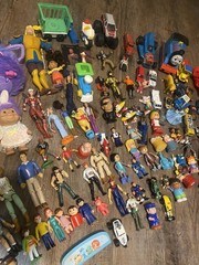 Vintage mixed Toys lot Bulk **read** 1 pound