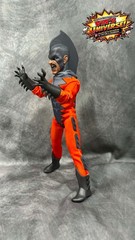 Custom 8″ Mego Scale Namor Sub-mariner Todd Arliss Tiger Shark! Action Figure