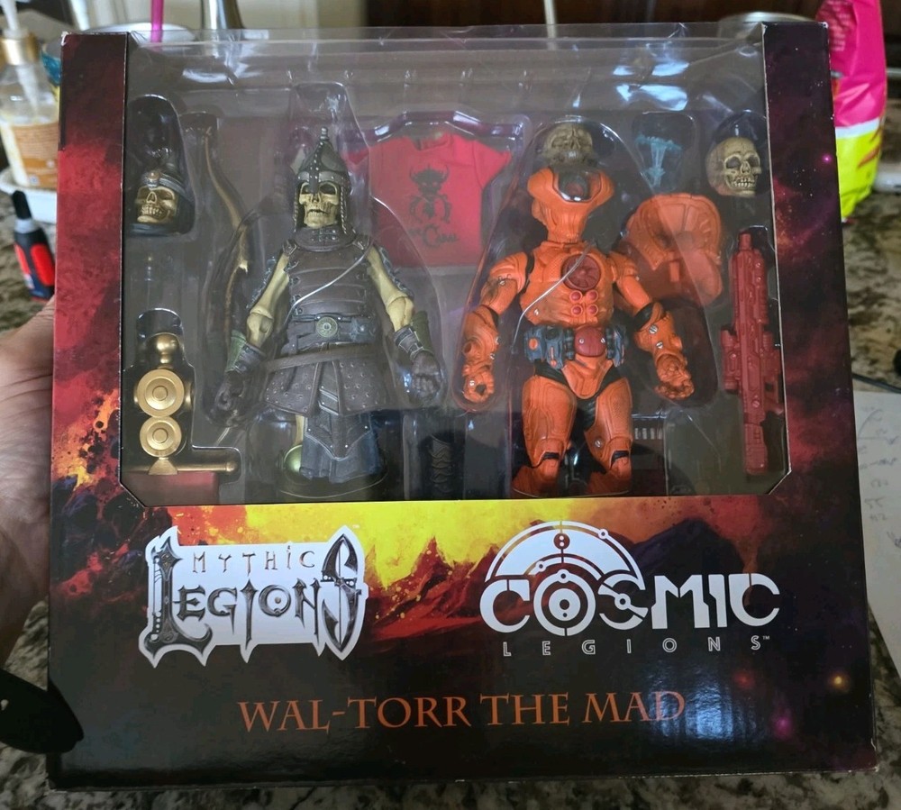 Wal-Torr The Mad Four Horseman Mythic legions Cosmic Legions Con 2023 Figures