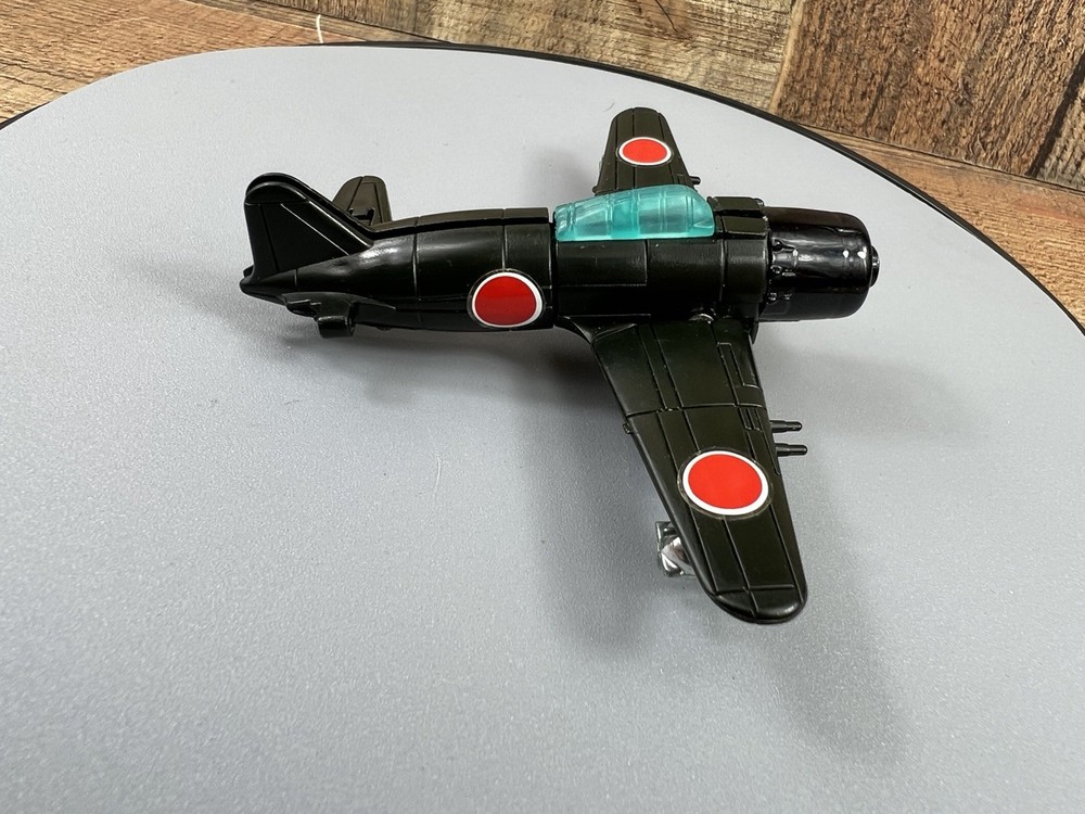 GoBots Zero Plane with Bomb Bandai Japan MR-39 Vintage 1984 Incomplete