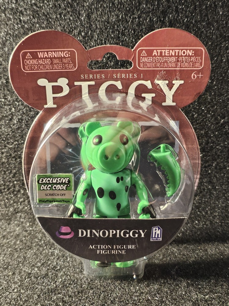 PIGGY Dinopiggy Action Figure 3.5″ Series 1 Exclusive DLC Code Kids Toy New