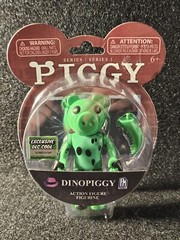 PIGGY Dinopiggy Action Figure 3.5″ Series 1 Exclusive DLC Code Kids Toy New