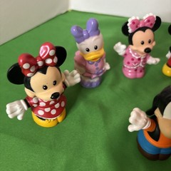 Lot of 13 Fisher Price Little People Figures And Accessories Disney Toys