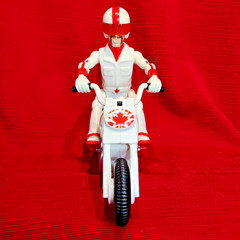 RARE 💥 Toy Story 4 Disney Pixar Duke Caboom Figure MISSING Remote Control AS IS