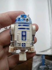 Star Wars Saga ROTS Clone Wars Droids Figure LOT Pit R2-D2 C-3PO R5-D4 8D8