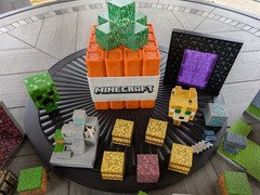 Huge Lot Of 90 Minecraft Action Figures & Accessories Everything Working! RARE!