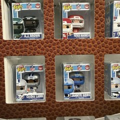 Funko Bitty Pop NFL Stars Series 1 12 Figure Collector Pack Toy New Sealed