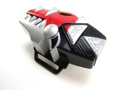 Power Rangers Dino Thunder Abaranger Commander Mopher Red 2004 *For Parts Only*