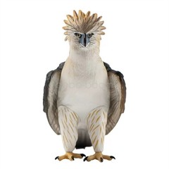 Wild Animal Raptor Series Model Philippine Eagle American Harpy Eagle Decoration