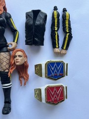 WWE Mattel Ultimate Edition Series 5 Becky Lynch – Loose with Belts Complete