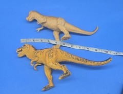 1986 1997 Vintage Dinosaur Lot Tyrannosaurus Rex T-Rex Velociraptor Apatosaurus
