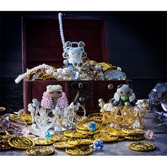 MegaHouse MEGA CAT PROJECT ONE PIECE NYAN PIECE: Luffy and His Rivals 8Pack BOX
