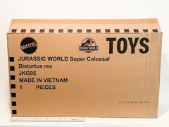 Jurassic World Rebirth Super Colossal Distortus Rex Dinosaur Figure, 31 Inch NEW