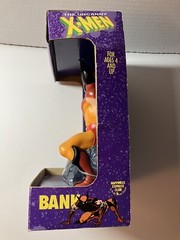 Vintage 1992 Marvel X-Men Wolverine Coin Bank Piggy Bank