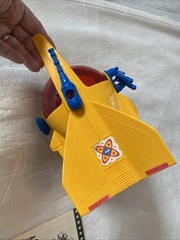 Vintage Kenner Super Powers DELTA PROBE ONE Vehicle DC Comics 1985 Robin Manual