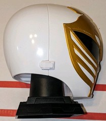 Power Rangers Legacy Mighty Morphin White Ranger Mini Helmet Tommy 1/4 Scale