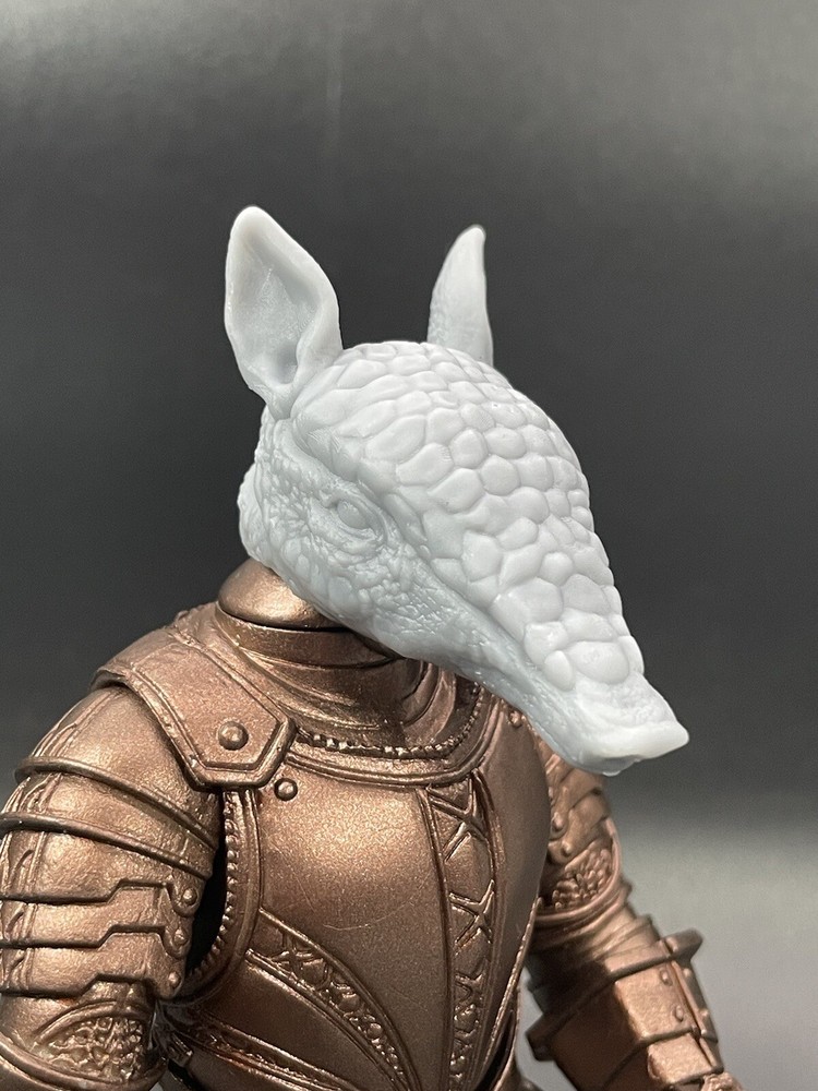 Mythic Legions Cosmic Legions Armadillo Head Unpainted
