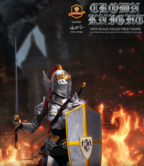 Female Crown Knight w Real Metal Armor 1/6 Scale SGTOYS Phicen EK-001 12 -Out of