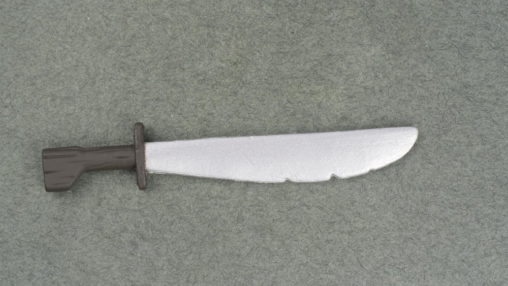 BST AXN TMNT Rocksteady Machete 5″ 1:15 Scale Custom Fodder