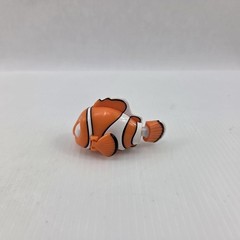 Disney Finding Nemo Nemo Roller Moving Fins Figure Bandai 2015 Orange Fish Toy