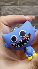 Huggy video game keychain