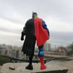 DC Comics Collectibles superman batman fit together action figure 6″ #A10