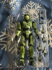 Jazwares Vault Halo Master Chief Spartan collection Halo CE and Halo 2 Opened
