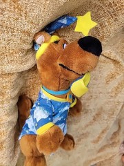 Cartoon Network SCOOBY-DOO DOG WIZARD 14″ Plush Toy Sleepy Time Pajama