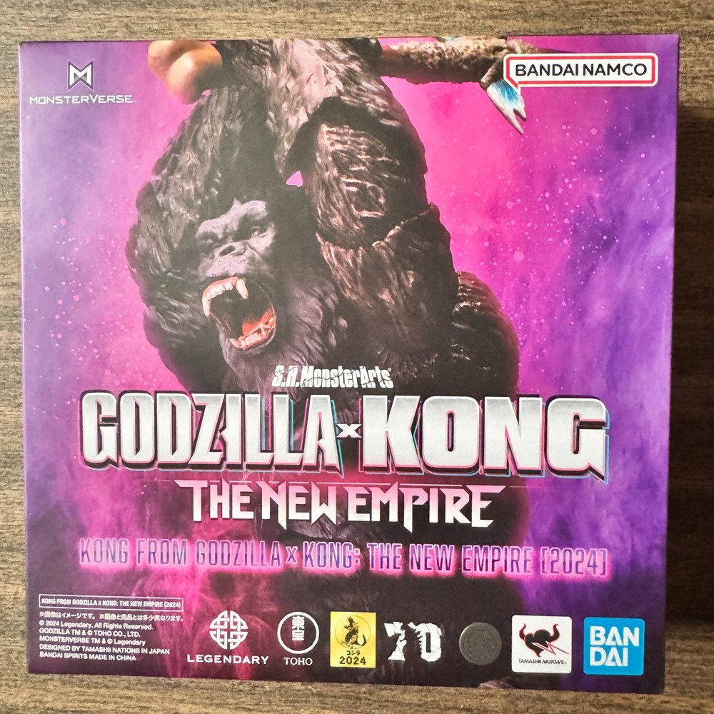 Kong From “Kong From Godzilla X Kong: The New Empire [2024]” S.H.Monsterarts