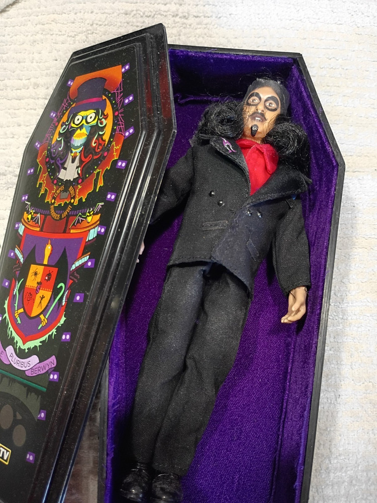 MeTV Svengoolie 8 Inch Action Figure Original in coffin