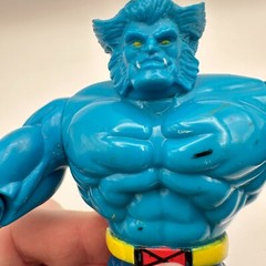 Vintage Toy Biz Marvel Blue X-Men Comics Action Figure Toy 5.5″ Inches Retro